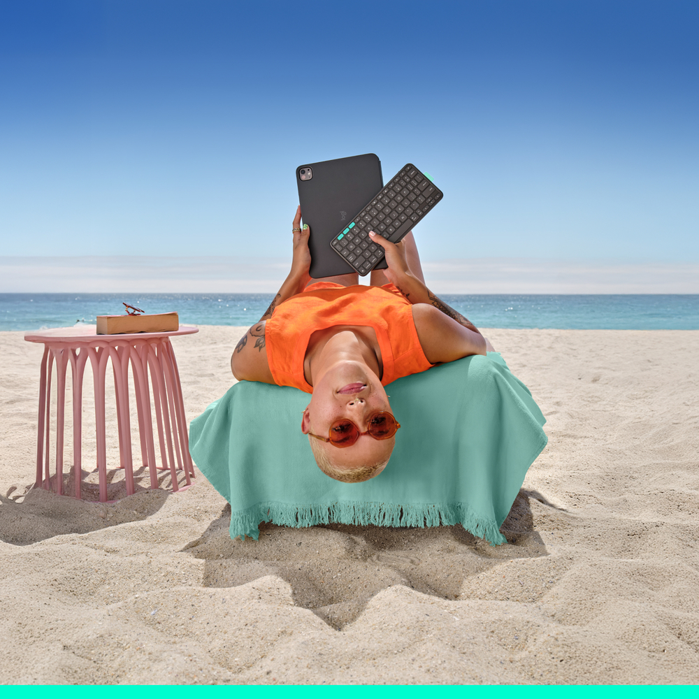 Logitech FLIP FOLIO pre iPad Pro 11"(M4), iPad Air 11"(M2+M3), iPad Air (5.gen.), US , grafitová