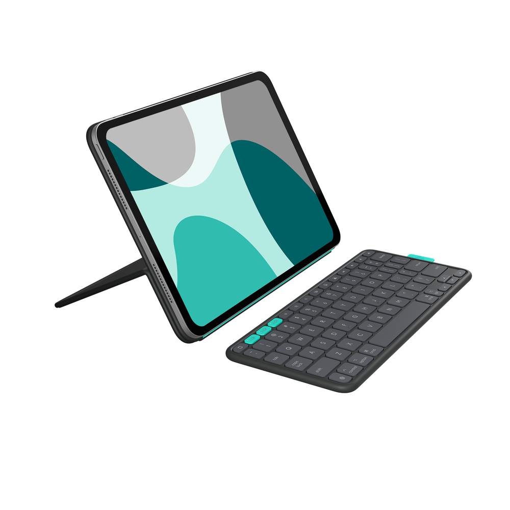 Logitech FLIP FOLIO pro iPad Pro 13"(M4), iPad Air 13"(M2+M3), US, grafitová