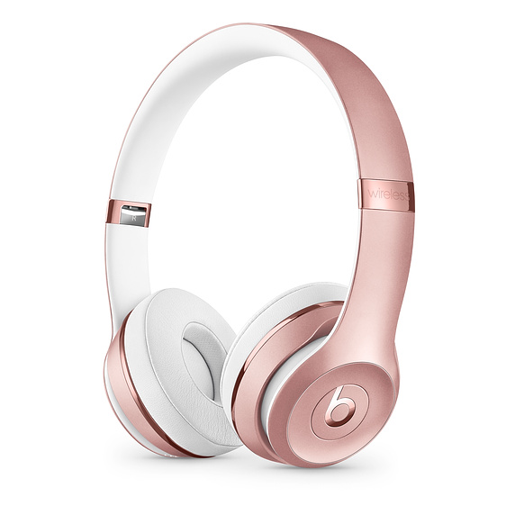 Beats Solo3 Wireless On-Ear Headphones - Icon Collection – Rose Gold *Vystavený*