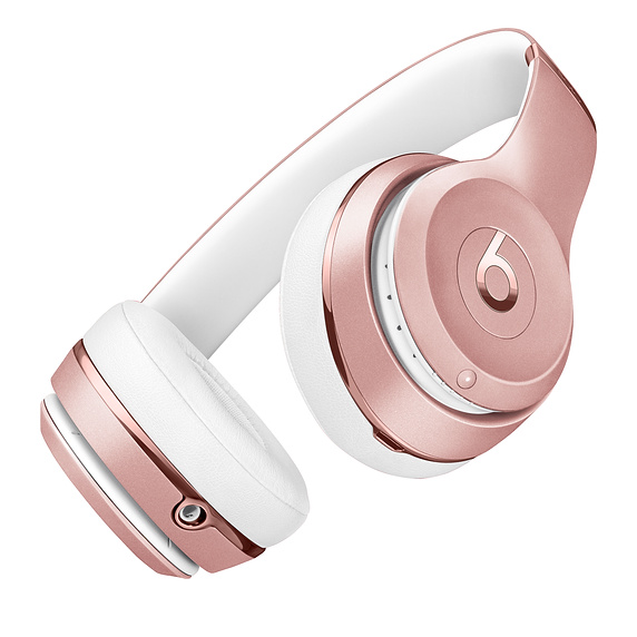 Beats Solo3 Wireless On-Ear Headphones - Icon Collection – Rose Gold *Vystavený*