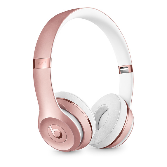 Beats Solo3 Wireless On-Ear Headphones - Icon Collection – Rose Gold *Vystavený*