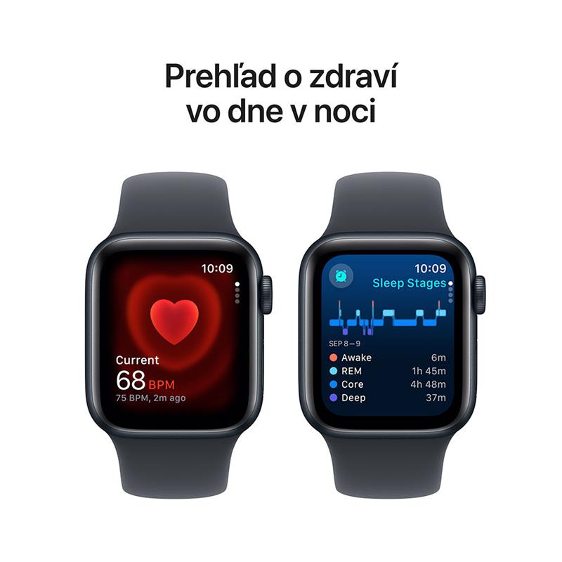 Apple Watch SE 2 GPS 40mm Temně inkoustový hliník *Použitý s DPH – Třída C*