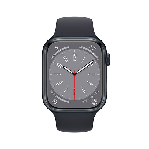 Apple Watch Series 8 GPS 45mm Temně inkoustový hliník *Použitý s DPH – Třída B*