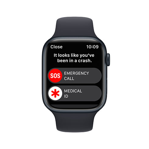 Apple Watch Series 8 GPS 45mm Temně inkoustový hliník *Použitý s DPH – Třída B*