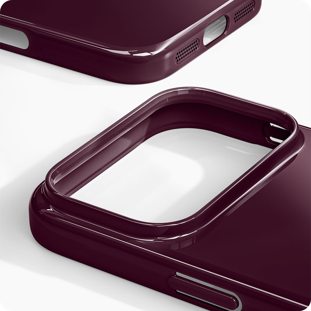 iDeal Slim Case MagSafe iPhone 17 Pro Max Glossy Cherry