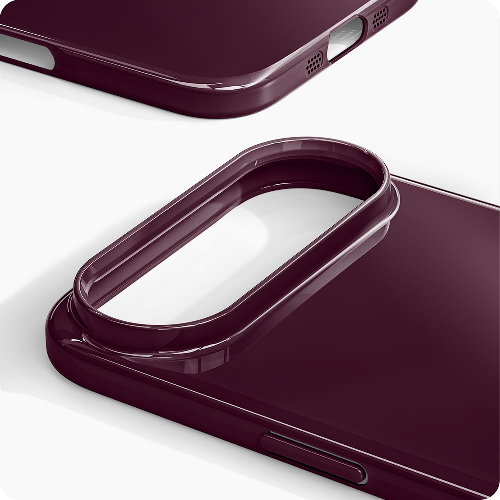 iDeal Slim Case MagSafe iPhone Air Glossy Cherry