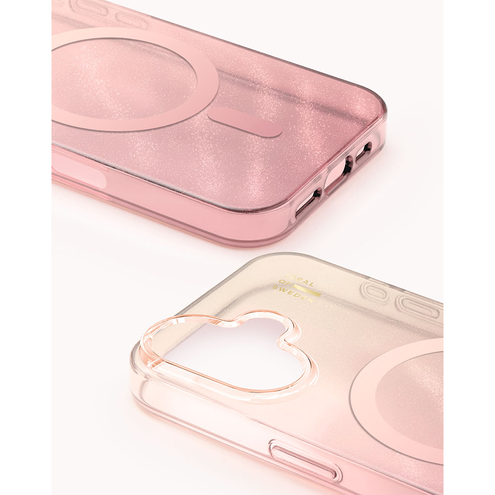 iDeal Fashion Clear Case MagSafe iPhone 17 Rose Blush