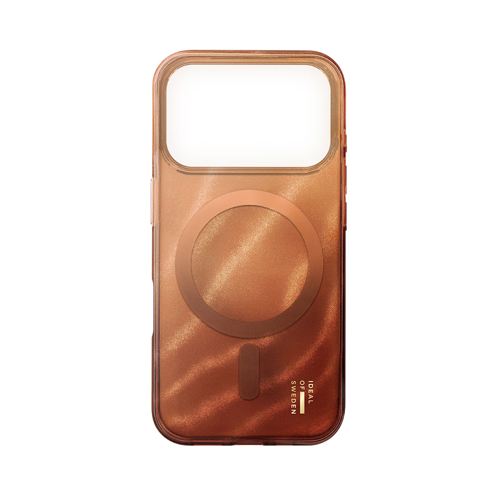 iDeal Fashion Clear Case MagSafe iPhone 17 Pro Mocha Mousse