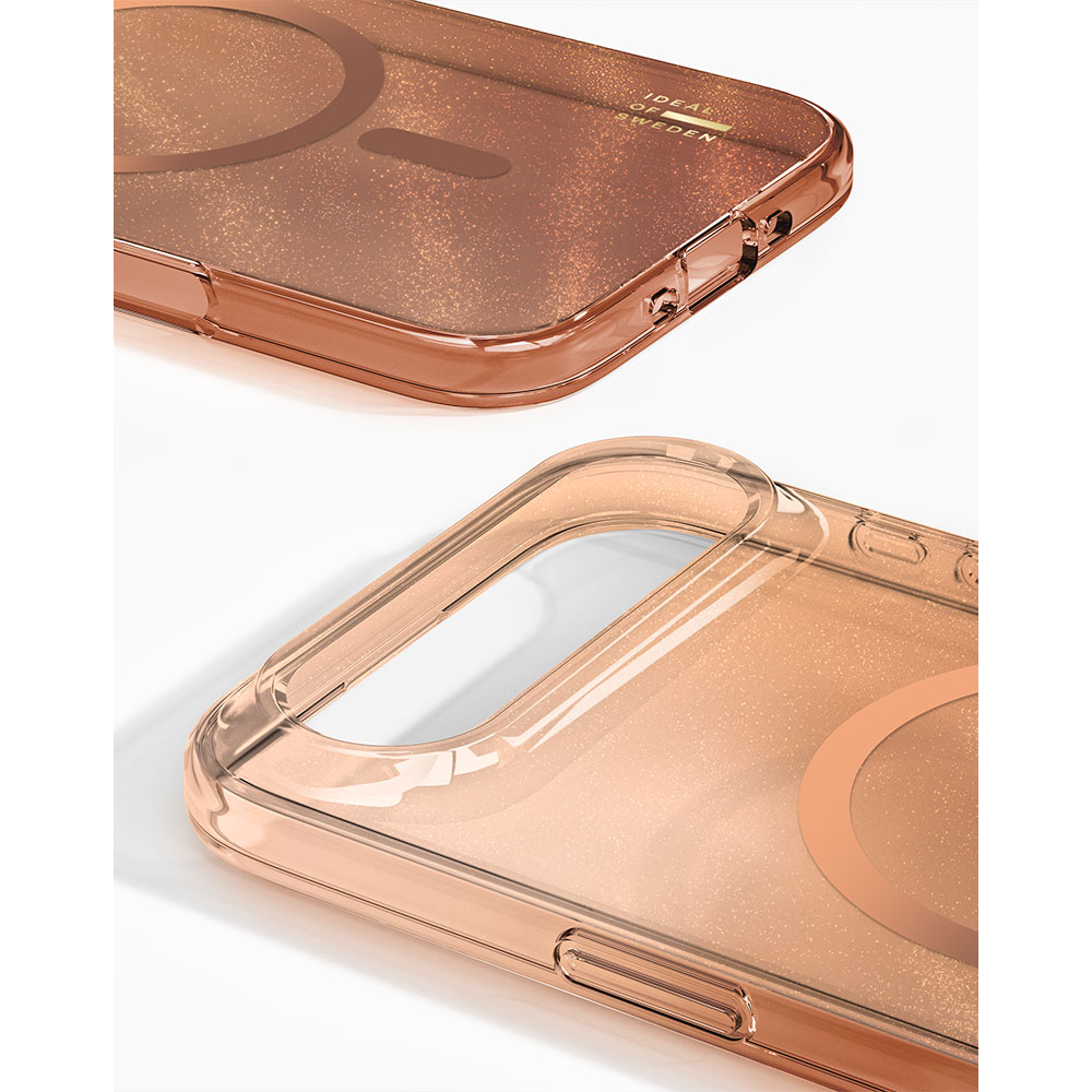 iDeal Fashion Clear Case MagSafe iPhone Air Mocha Mousse