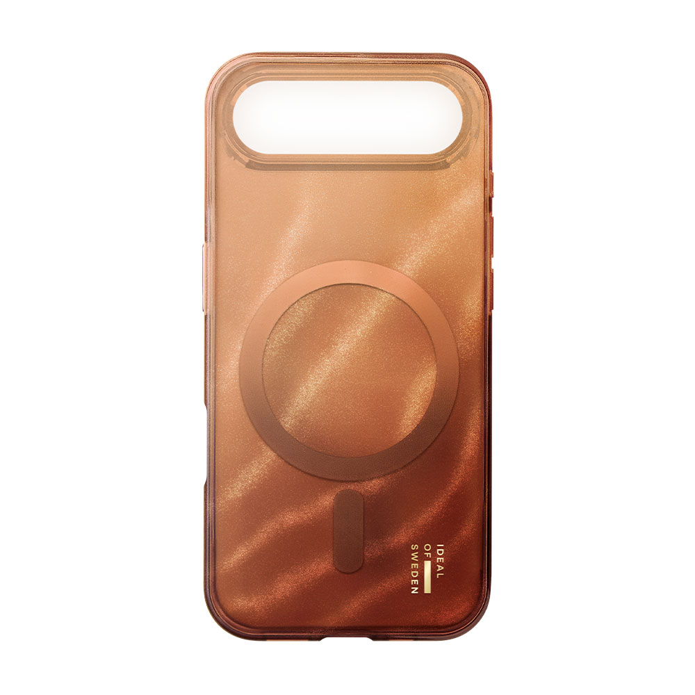 iDeal Fashion Clear Case MagSafe iPhone Air Mocha Mousse