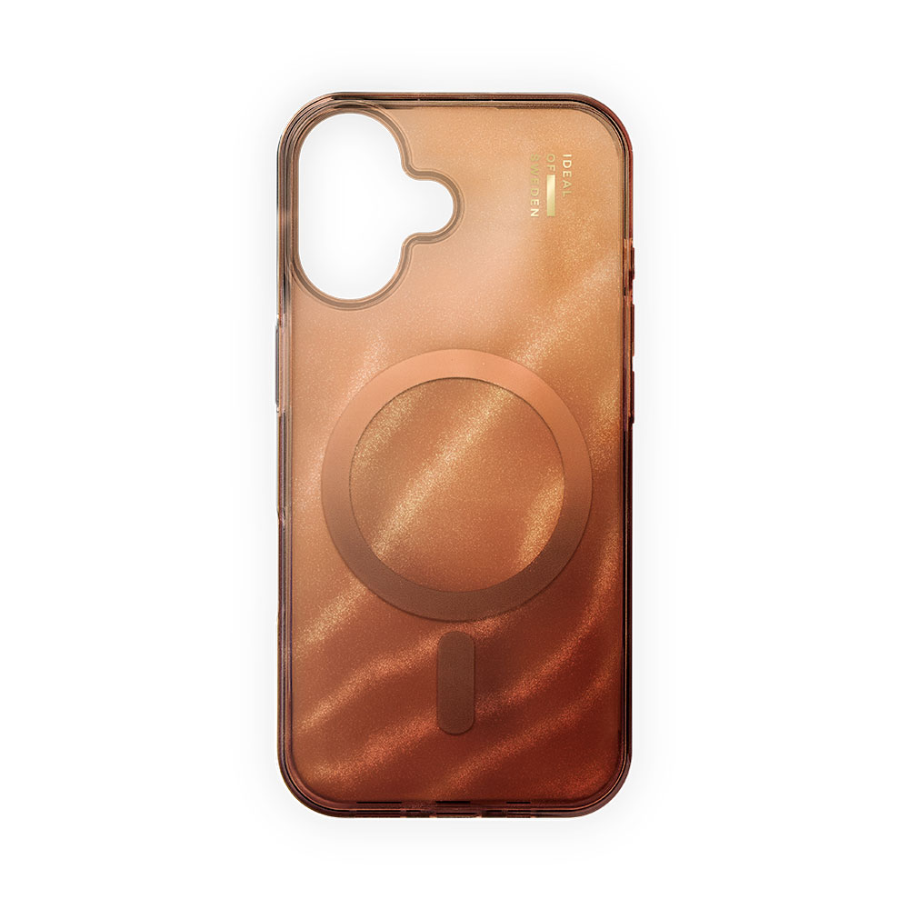iDeal Fashion Clear Case MagSafe iPhone 17 Mocha Mousse