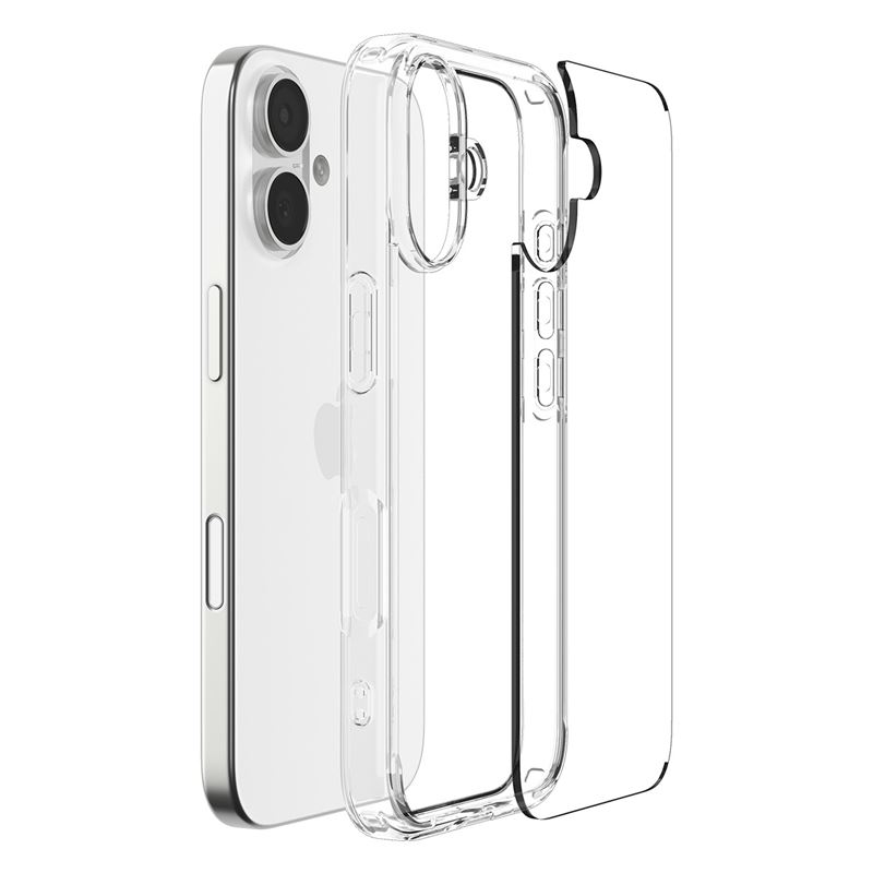 Spigen kryt Ultra Hybrid pre iPhone 17 - Crystal Clear