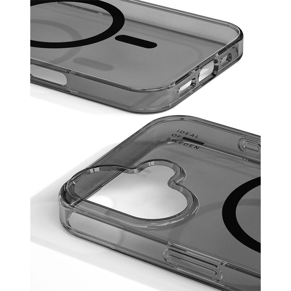 iDeal Fashion Clear Case MagSafe iPhone 17 Tinted Black