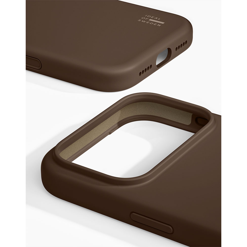iDeal Silicone Case MagSafe iPhone 17 Pro Mocha Mousse