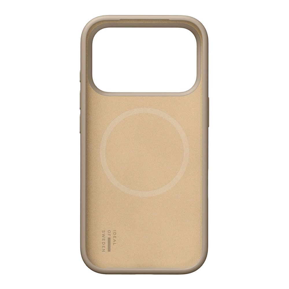 iDeal Silicone Case MagSafe iPhone 17 Pro Max Beige