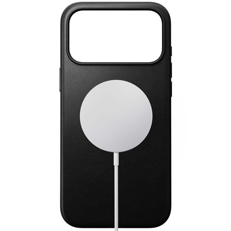 Nomad kryt Modern Leather Case Magsafe pre iPhone 17 Pro Max - Black
