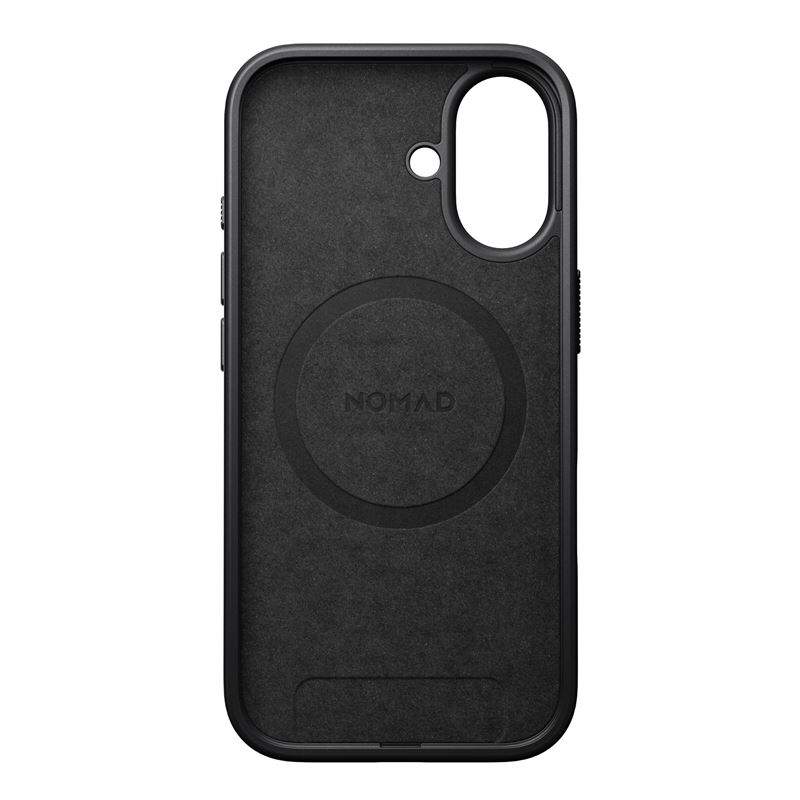 Nomad kryt Modern Leather Case Magsafe pre iPhone 17 - Black