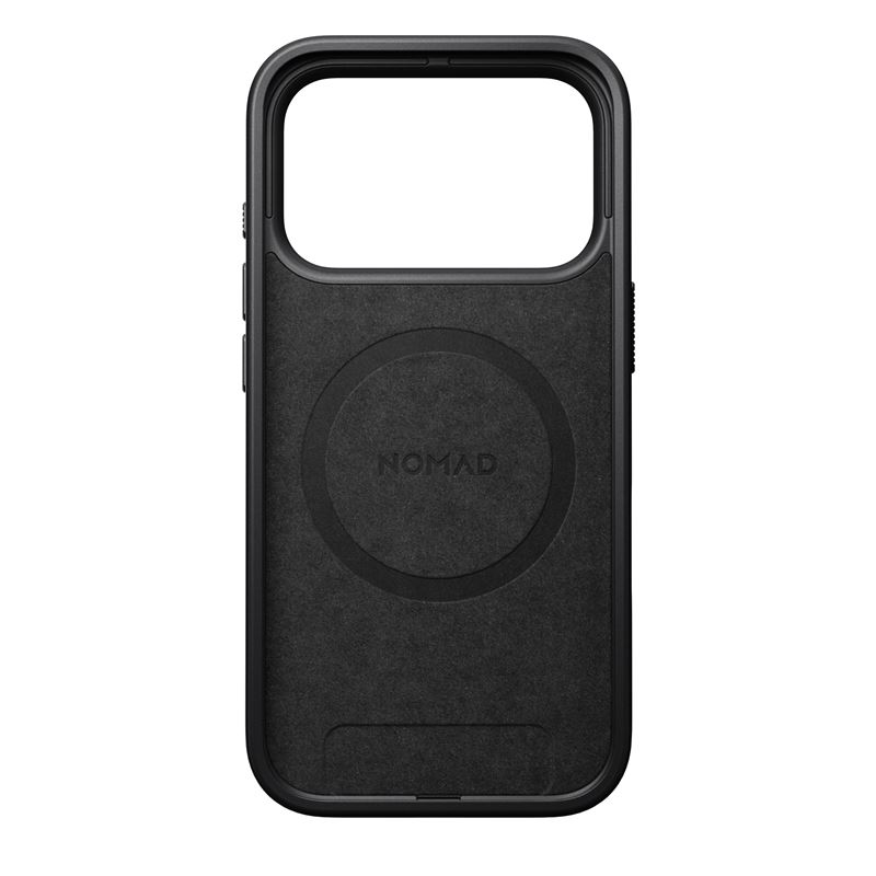 Nomad kryt Modern Leather Case Magsafe pre iPhone 17 Pro - Black