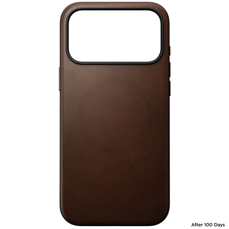 Nomad kryt Modern Leather Case Magsafe pre iPhone 17 Pro Max - Brown
