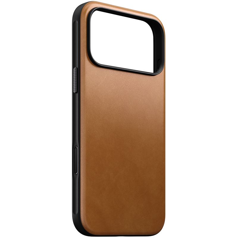 Nomad kryt Modern Leather Case Magsafe pre iPhone 17 Pro Max - English Tan