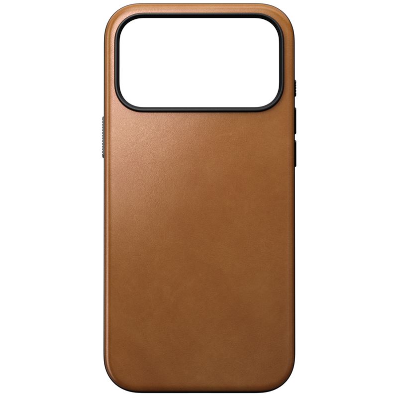 Nomad kryt Modern Leather Case Magsafe pre iPhone 17 Pro Max - English Tan