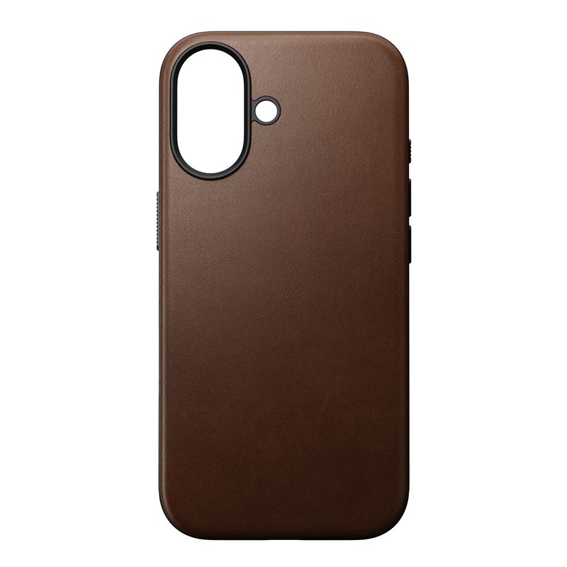 Nomad kryt Modern Leather Case Magsafe pre iPhone 17 - Brown