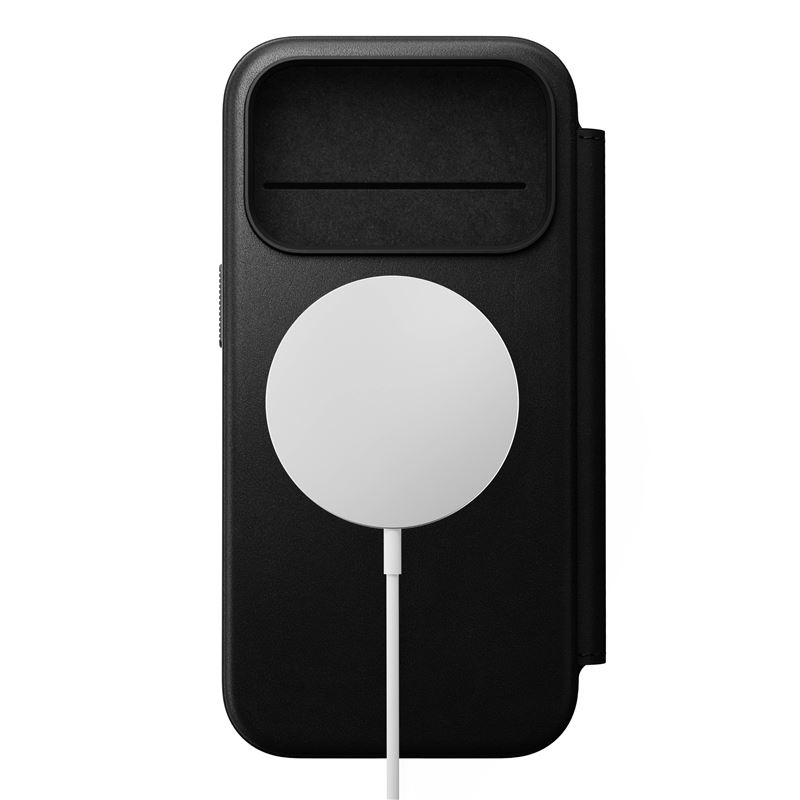Nomad pouzdro Modern Leather Folio Magsafe pro iPhone 17 Pro - Black