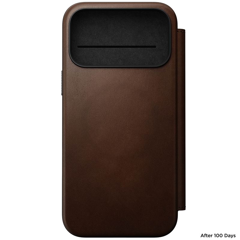 Nomad puzdro Modern Leather Folio Magsafe pre iPhone 17 Pro Max - Brown
