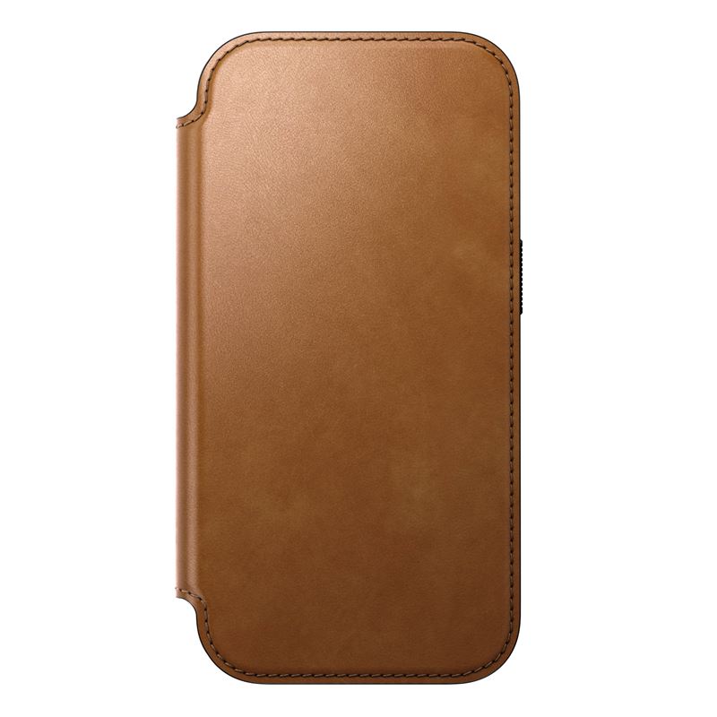 Nomad pouzdro Modern Leather Folio Magsafe pro iPhone 17 Pro - English Tan