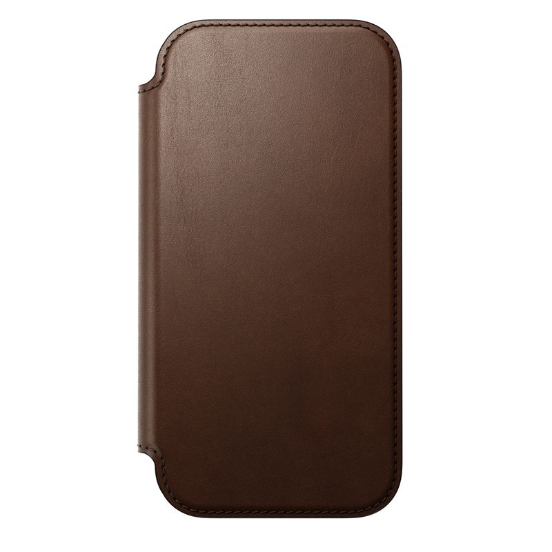 Nomad puzdro Modern Leather Folio Magsafe pre iPhone 17 - Brown