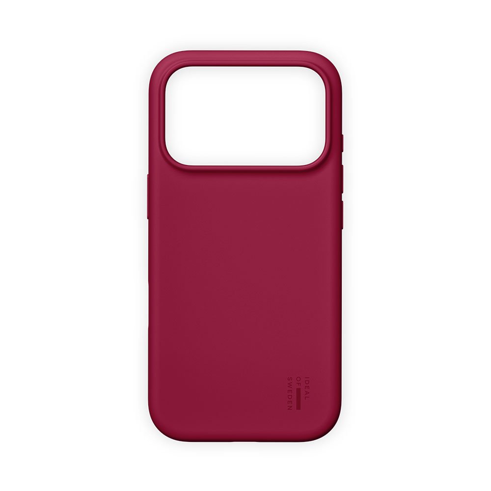 iDeal Silicone Case MagSafe iPhone 17 Pro Cranberry