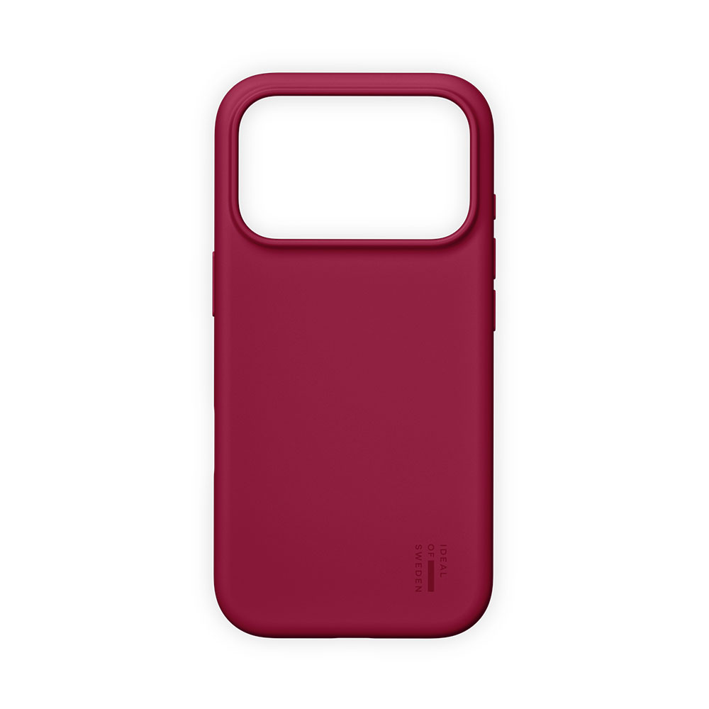 iDeal Silicone Case MagSafe iPhone 17 Pro Cranberry