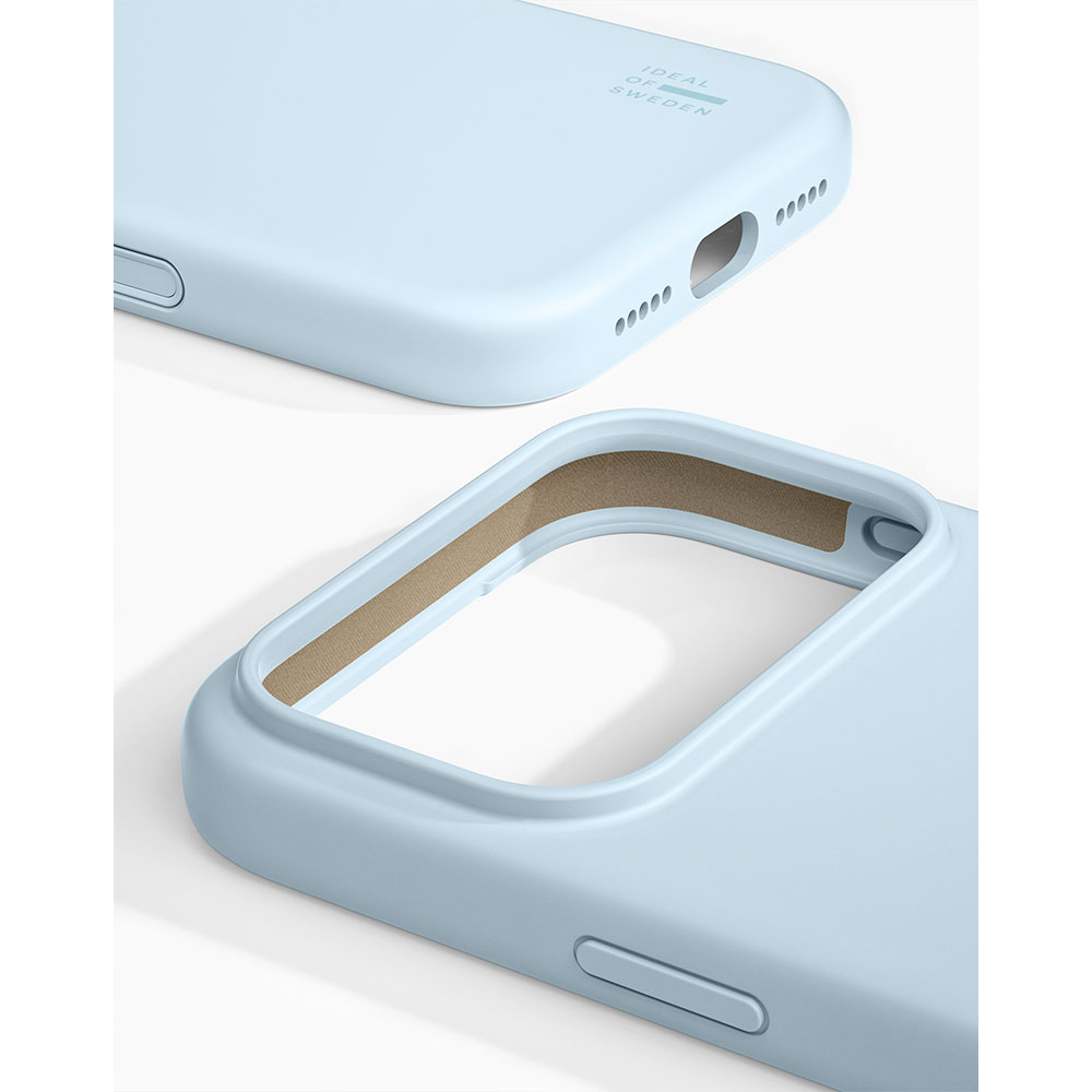 iDeal Silicone Case MagSafe iPhone 17 Pro Light Blue