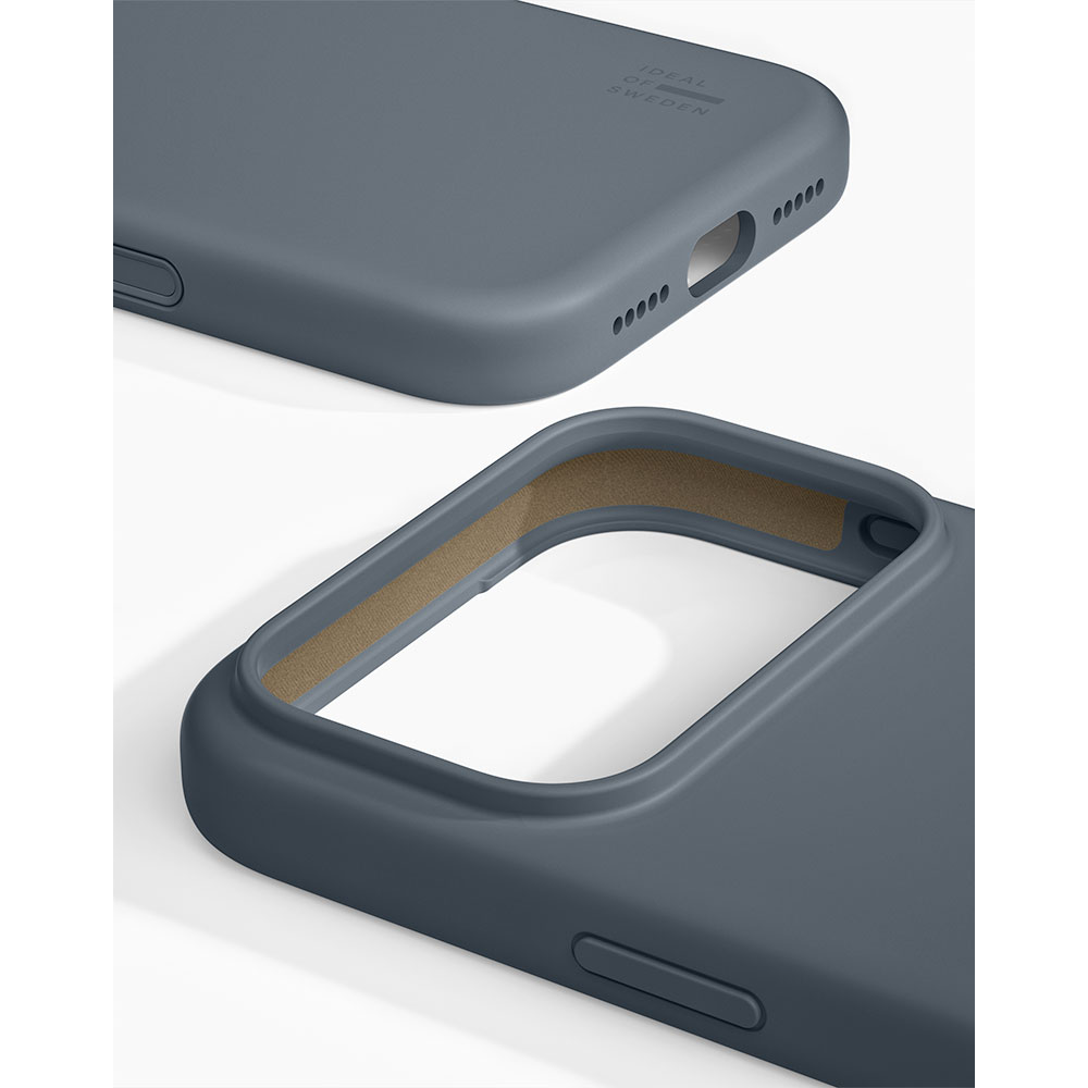 iDeal Silicone Case MagSafe iPhone 17 Pro Midnight Blue