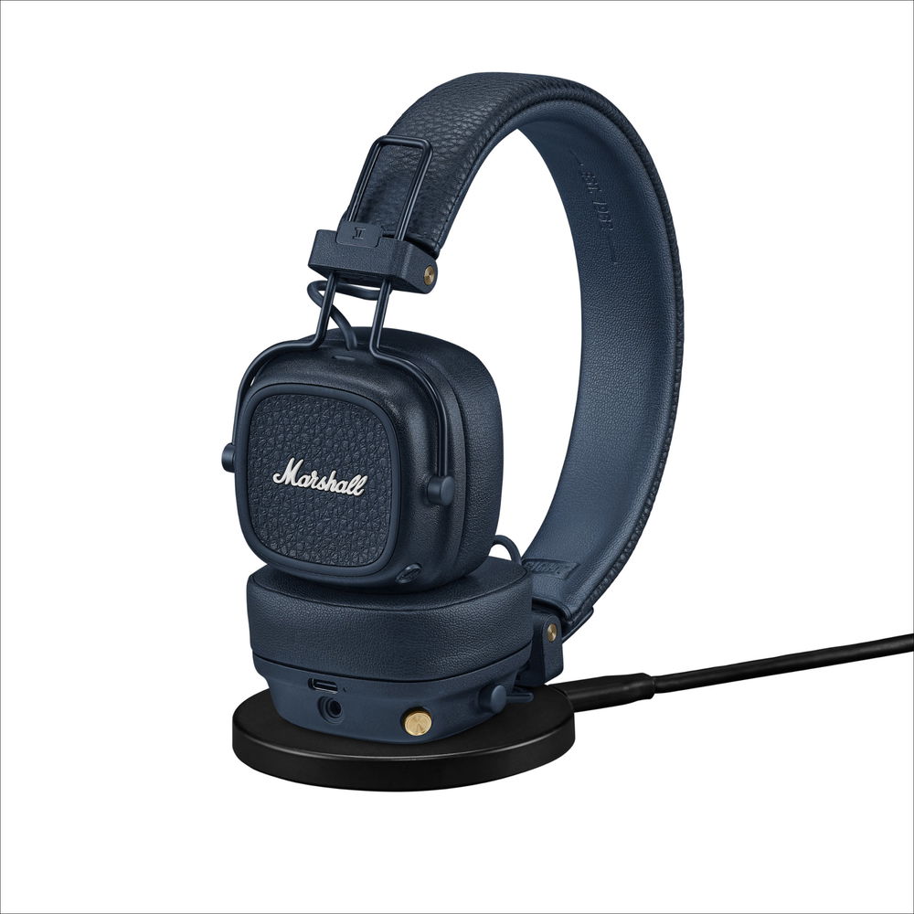 Marshall Major V - Midnight Blue slúchadlá Limitovaná edícia