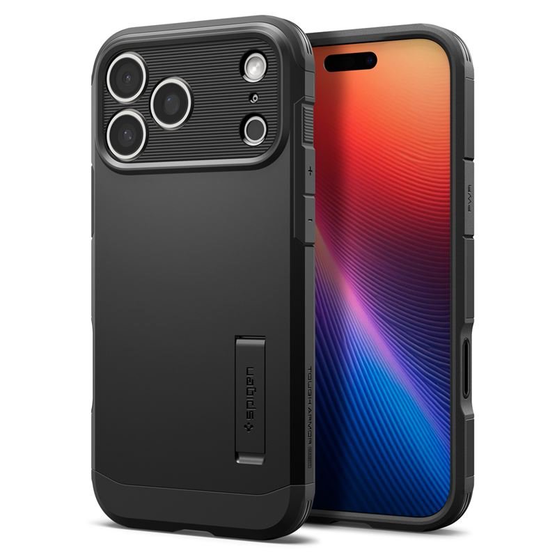 Spigen kryt Tough Armor T Magsafe pro iPhone 17 Pro - Black