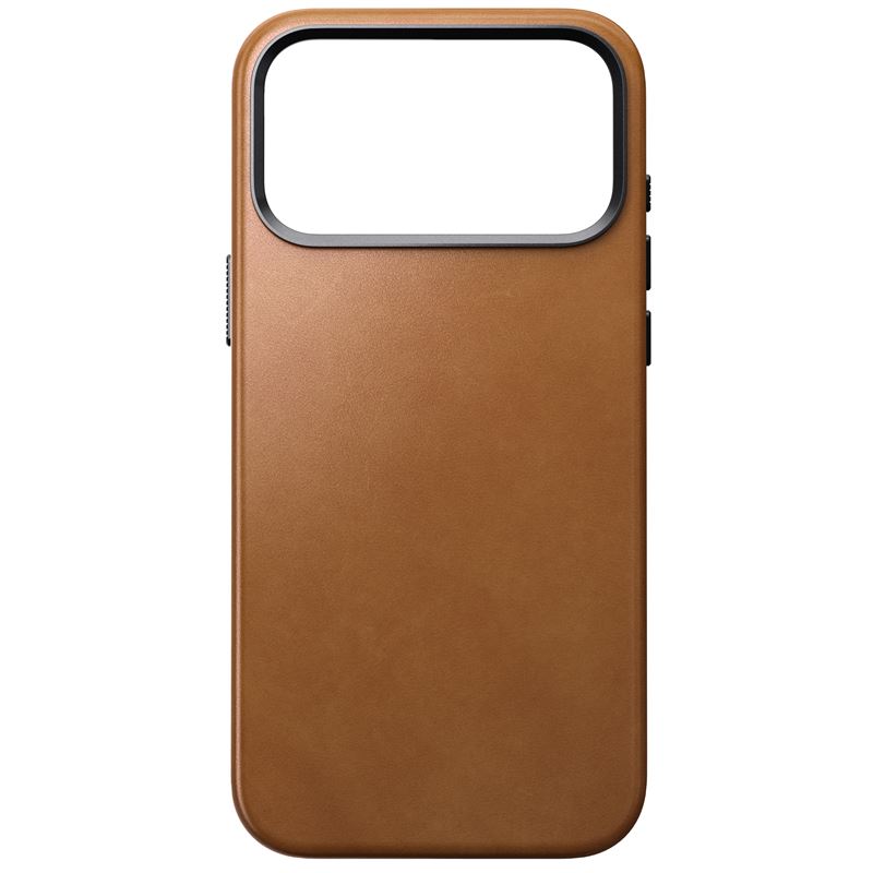 Nomad kryt Traditional Leather Case MagSafe pro iPhone 17 Pro Max - English Tan