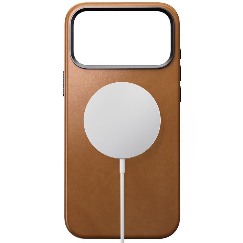 Nomad kryt Traditional Leather Case MagSafe pro iPhone 17 Pro Max - English Tan