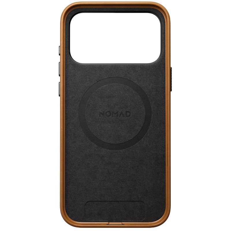 Nomad kryt Traditional Leather Case MagSafe pro iPhone 17 Pro Max - English Tan