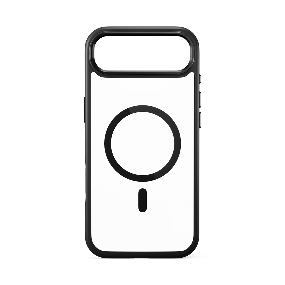 iStores by Epico Hero Pro Mag+ Case iPhone Air Qi2 & Magsafe kompatibilní - černá transparentní