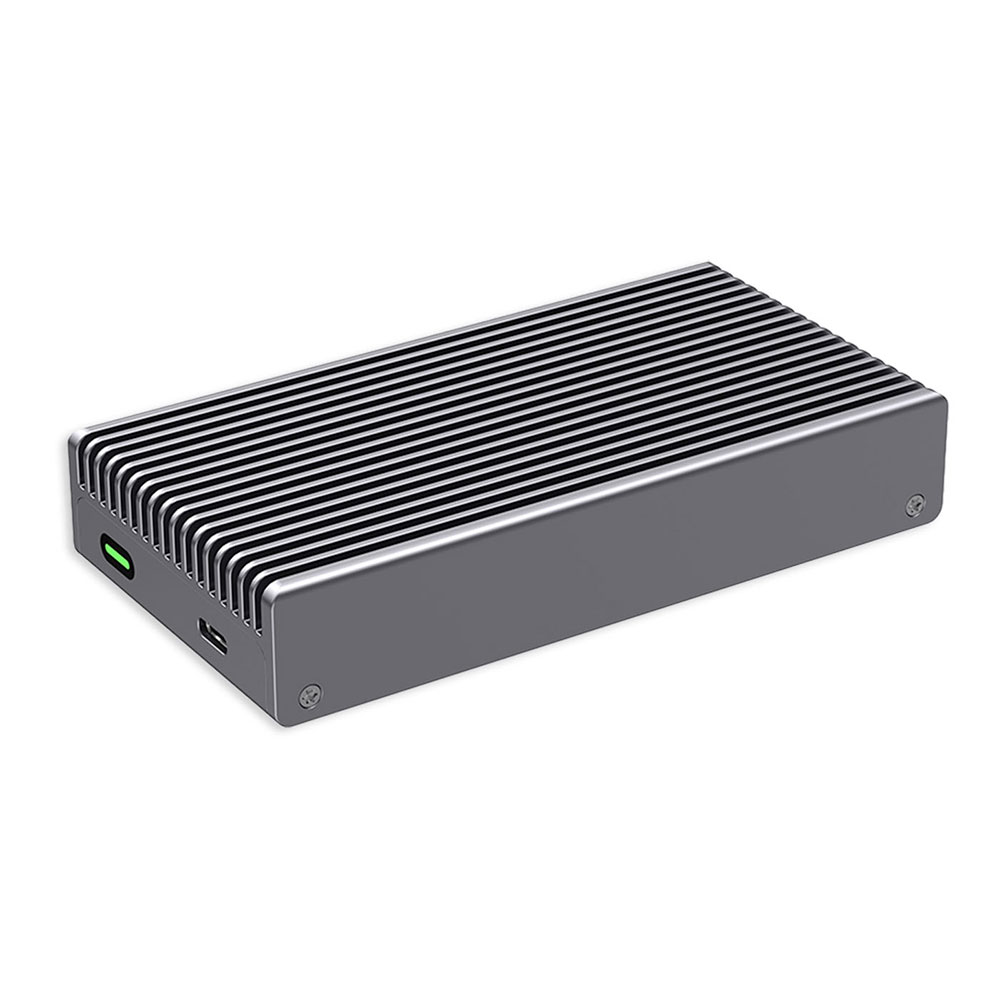LMP DataFlash USB4 Enclosure M.2 NVMe PCIe SSD - Silver