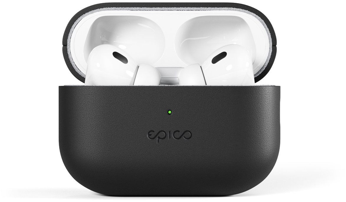 Epico Leather Case pro Airpods Pro 3 - černá
