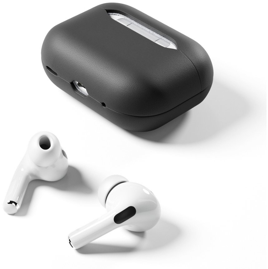 Epico Leather Case pro Airpods Pro 3 - černá