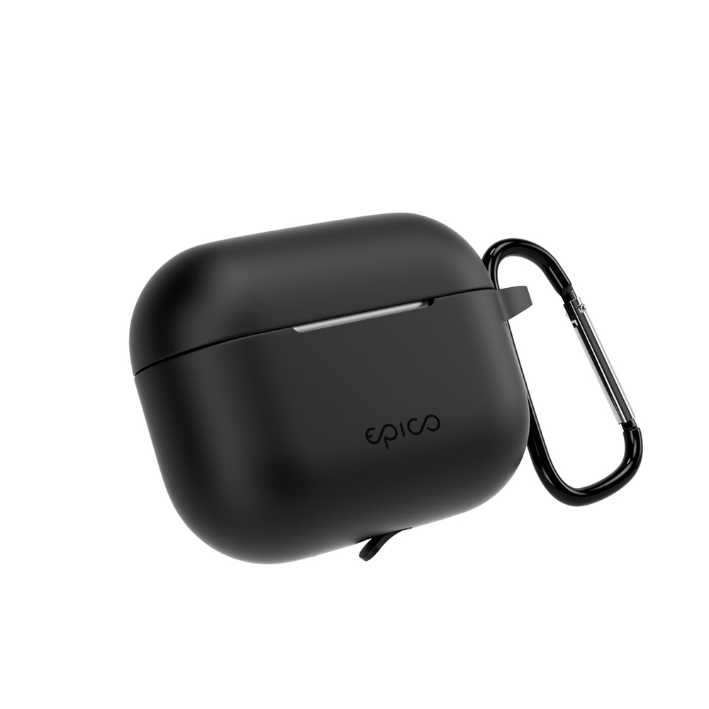Epico Silicone Outdoor Cover pre Airpods Pro 3 - čierna
