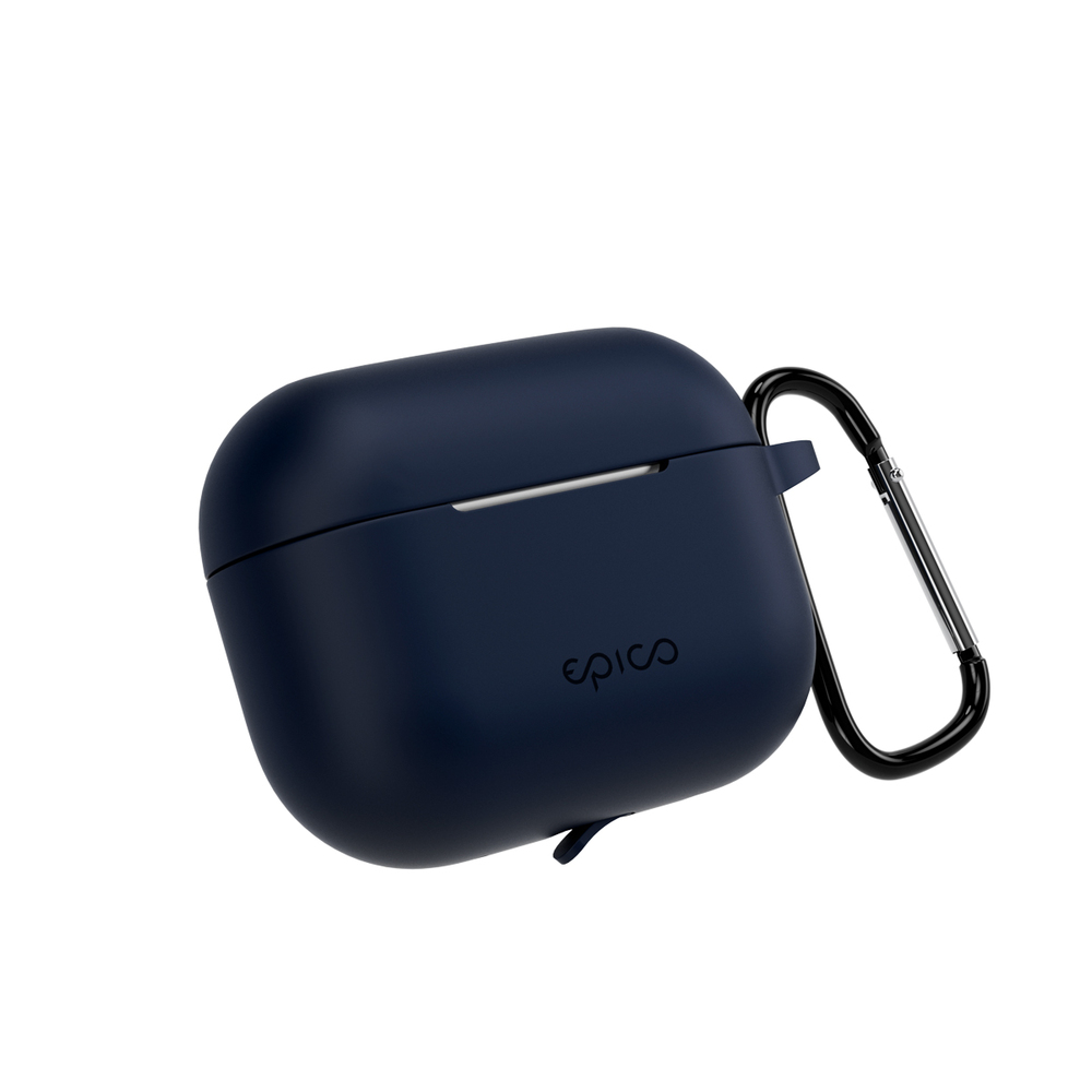 Epico Silicone Outdoor Cover pre Airpods Pro 3 - tmavo modrá