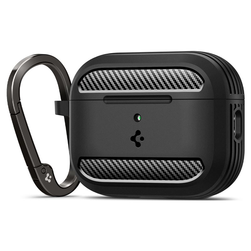 Spigen puzdro Rugged Armor pre Apple Airpods Pro 3 - Black
