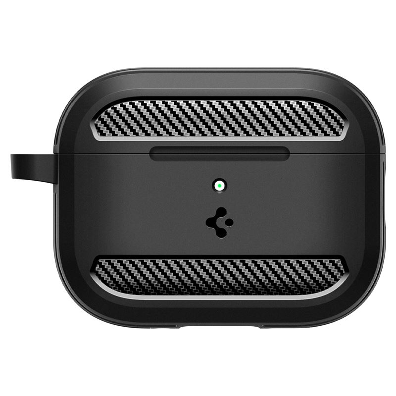Spigen puzdro Rugged Armor pre Apple Airpods Pro 3 - Black