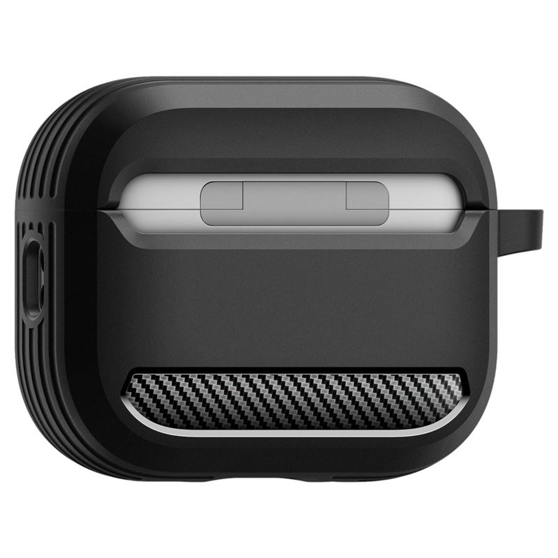 Spigen puzdro Rugged Armor pre Apple Airpods Pro 3 - Black