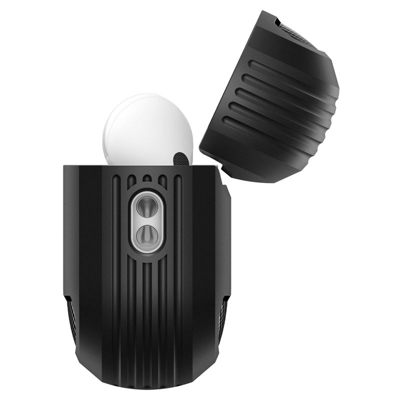 Spigen puzdro Rugged Armor pre Apple Airpods Pro 3 - Black