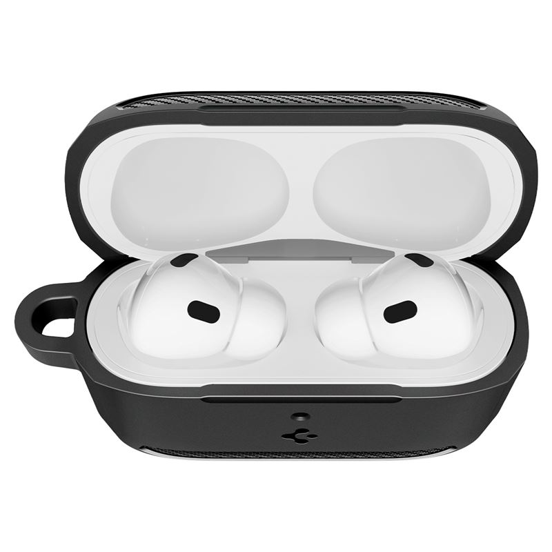 Spigen puzdro Rugged Armor pre Apple Airpods Pro 3 - Black